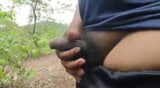 Gay Outdoor jerking video snapshot 7