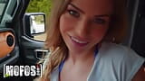 Sexy Sydney Cole Chokes On Johhny's Big Cock Like A True Slut Before Taking A Ride On It Next To The Pool - Mofos snapshot 2