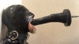 Rubber Pig Throat Fucked by Machine : Slime Edition snapshot 4