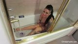 Sexy pornstar Christy Mack takes a bath snapshot 2