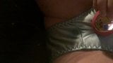 Fille sexy en culotte en satin. se masturber toute seule. partie 4 snapshot 3