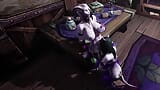 Draenei Futa Dickgirl krijgt een pijpbeurt door een dickgirl - Warcraft porno-parodie snapshot 9