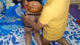 Une belle jeune adolescente indienne se fait baiser par son voisin à l'Halloween snapshot 10