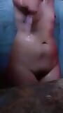 18+ cute girl bathing & fingering video snapshot 3