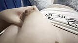 I milk my big nipple I love to see how the milk comes out of my tits snapshot 2