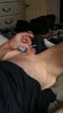 Ponyboysoft enjoys rubbing small penis with two fingers snapshot 3