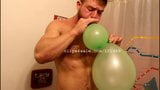 Balloon Fetish - Aiden Blowing Balloons Video 2 snapshot 3