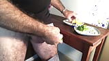 OhTrevor EATS FOR A BIGGER CUM LOAD. snapshot 11