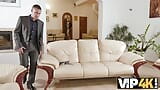 VIP4K. Slutty chick want to con man into marriage and lets him inseminate her snapshot 4