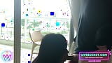 Wifebucket的自拍色情片 - 他带他的小妞到一家漂亮的酒店，操了她的大脑 snapshot 13