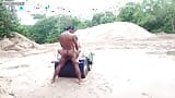 Chica chupando polla tuvo sexo sensual en la naturaleza en un día lluvioso snapshot 17