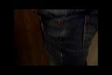 wearing tight jeans jerk off and blew thick cum snapshot 2