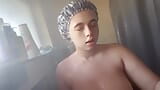 Mollige bbw die een douche neemt snapshot 9