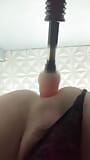 Bulgarian sissy fucked in the ass, with sex machine and dildo snapshot 4