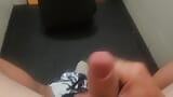 Masturbating in a Public Toilet - Big Load snapshot 8