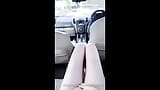 Masturbationsshow im auto snapshot 3