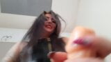 Jerk off instruction. JOI. Watch and remember how you should masturbate your small and worthless dick. snapshot 16