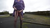 sounding urethral lingerie outdoors shemale 1 snapshot 2