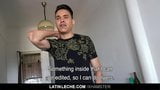 LatinLeche - Nervous Latino Sucks a Cameraman For Money snapshot 2