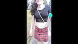 Slutty Cd Bella takes a public walk with her dildo ...and plays with herself snapshot 4