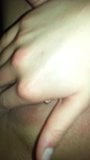 Finger and cock together in pierced pussy snapshot 1