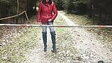 Outdoor with shiny Boots snapshot 7