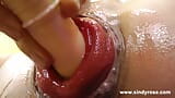 Sindy Rose Pump Her Anal Prolapse with Penis Pump & Fuck It with Shrimp Cock Dildo snapshot 10