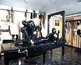 BDSM hardcore tied on the torture bench she is chastised hard snapshot 5