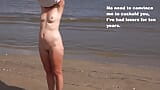 On the beach, I talk to my husband about my lovers snapshot 9