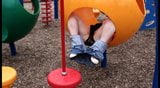 Masturbating in a playground snapshot 2