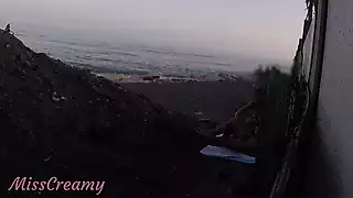 Flashing My Cock in Front of My Stepdaughter in a Public Beach and ...