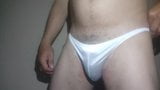 SEXY WIHITE SATIN PANTY snapshot 6