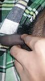 Gay teen boy showing his black cock XXX snapshot 6