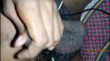 Sexy Alone boy masturbating and putting a finger inside his cock he is horny to fuck Hindi audio snapshot 2