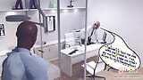 Dobermanstudio Pamela, épisode 1 - Un gros cul sexy et savoureux trompe son mari au bureau et avale une grosse bite noire snapshot 3