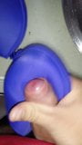 Blue bra cumshot 6 snapshot 2