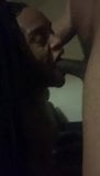 Black Dread Head Twink Swallowing Dick snapshot 1