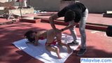 PHILAVISE-Rooftop bj with tiny latina Ferr Lima snapshot 5