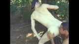 1041 肌肉发达的黑人男孩在森林展览巡游中做爱 snapshot 16