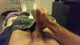 Me jerking and cum snapshot 2