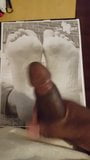 Tribute on White woman's big soles snapshot 3