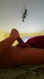 I am wanking my penis in bed snapshot 8