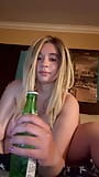 Dumb blonde girl struggles opening bottle of sprite for 10 minutes snapshot 13