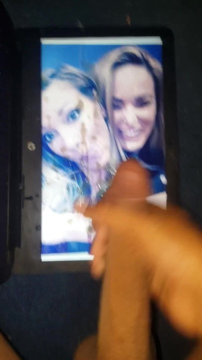 Double cum tribute for Katie Cassidy & Caity Lotz