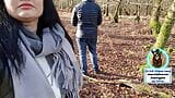 Valentinstag, Pegging im Wald überrascht Wald öffentliches Domina flr Bondage, BDSM volles Video - Strapon snapshot 2