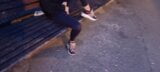 メコスジ-公共のオーガズムで引き裂かれたタイトなヨガパンツを履いていた snapshot 13