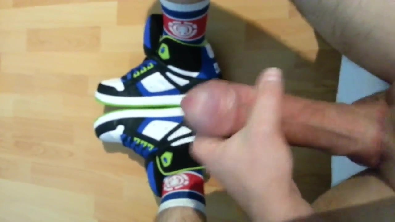 jerking with my DC sneakers