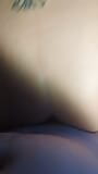 Creampie'd pussy while bent over the bed snapshot 9