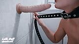 Raspberry Donut flavored smoky blowjob and submission on a leash - amateur Lalli_Puff snapshot 10