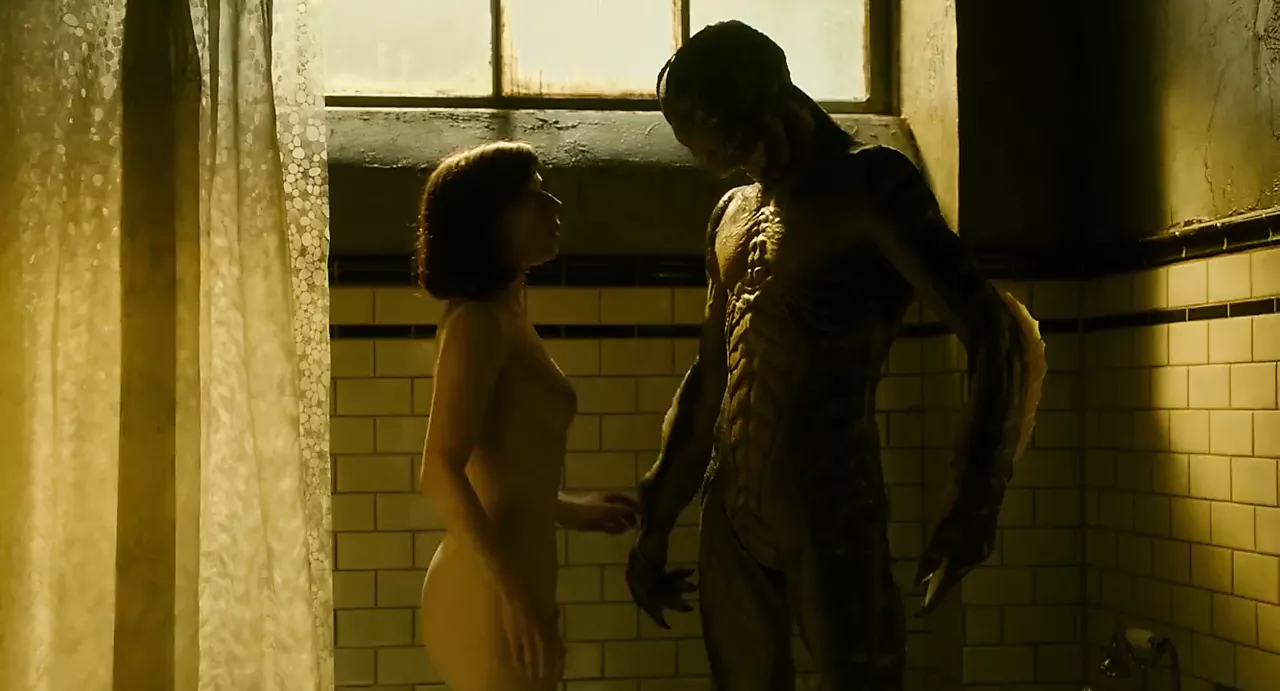 The shape of water nude scenes